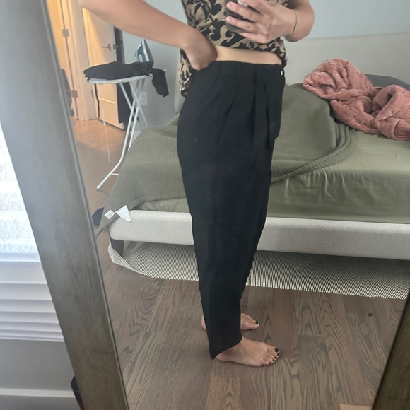 Zara black slacks medium - Picture 3 of 4